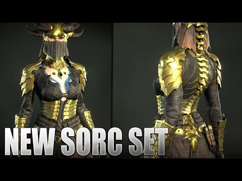 NEW Diablo 4 Sorcerer Transmog Armor Set Skin Spotlight - Blackjade