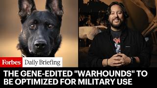 YouTube video thumbnail: This Billionaire's New Startup is Creating War Dogs for the Military