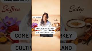 Salep-Safran üretimi