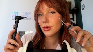 ASMR Ear Exam & Cleaning *Soft Spoken & Whispering*