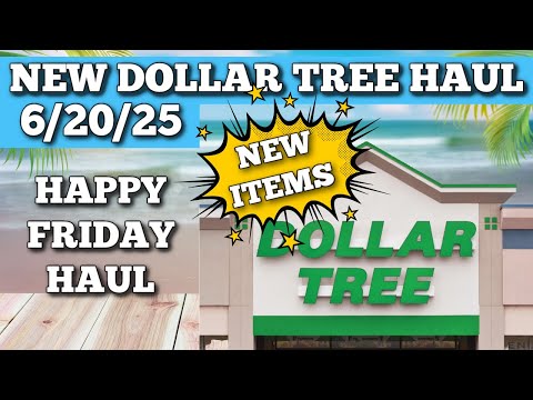 NEW DOLLAR TREE HAUL 6/20/25