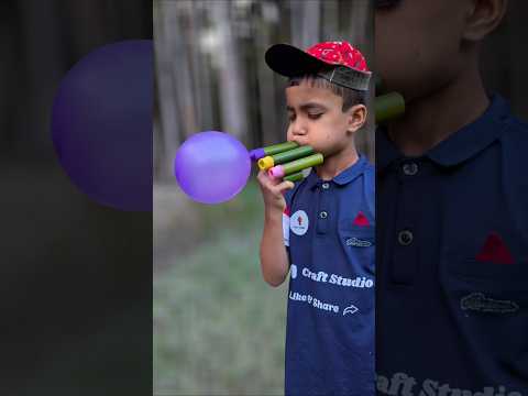 Innovative Bamboo DIY with Triple Balloon Design | Handmade Eco Craft Idea