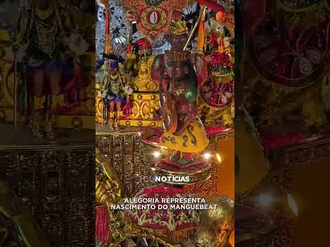 Alegoria da Grande Rio representa nascimento do manguebeat