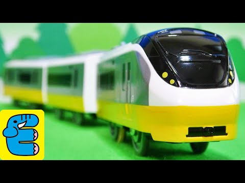 プラレール E657系特急ひたち (リバイバルカラー黄色) 電車 列車 おもちゃPlarail Series E657 Hitachi Limited Express Train [Eng Subs]