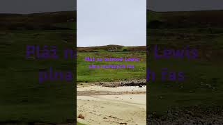 Pláž, kde se sbírájí mořské jedlé řasy - lsle of Lewis