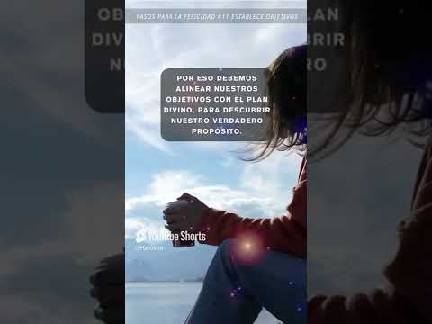 PASO 11 | ESTABLECER OBJETIVOS | Doce Pasos para la Felicidad   #FELICIDAD #ORACION