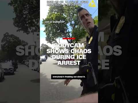Bodycam shows chaos during ICE arrest