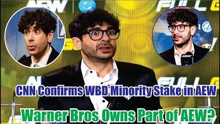 CNN Article Discloses Warner Bros  Discovery Minority Ownership Stake in AEW