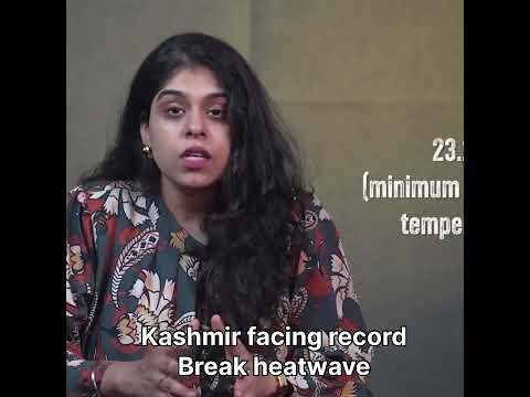 Kashmir climate crisis