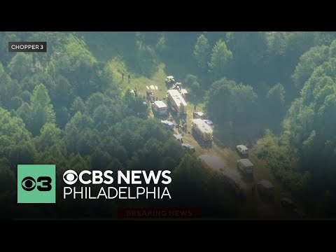 YouTube video thumbnail: Small Plane Crashes Near Cross Keys Airport in Williamstown, New Jersey