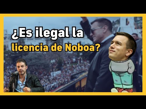 La licencia de Daniel Noboa: Vacaciones para hacer campaña | BN Periodismo | Noticias de Ecuador