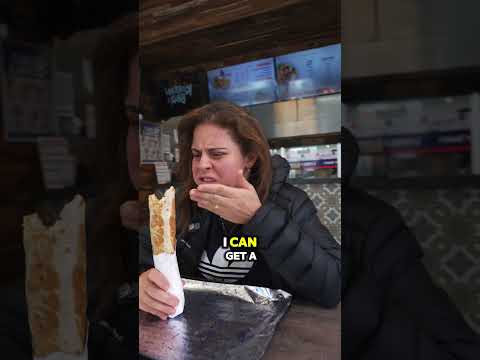How To Eat Shawarma 🤣 @mayahussein_ @lahibmk