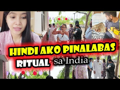 NakaTanggap ng Pera ang Anak ko at mga Ritual dito sa India // Filipino Indian Vlog