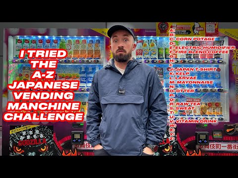 A-Z Challenge of Japanese Vending Machine Itemstiktok