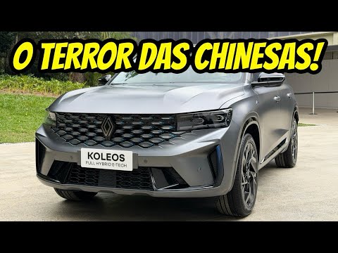 NOVO RENAULT KOLEOS - LANÇAMENTO NO BRASIL! MOTOR HÍBRIDO, PLATAFORMA DA VOLVO E MUITO COMPLETO!