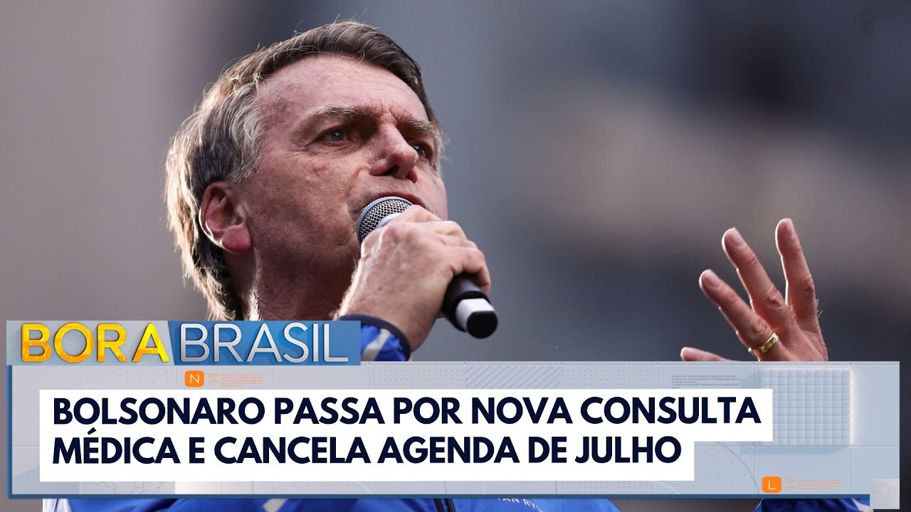 Bolsonaro cancela agenda de julho após passar mal