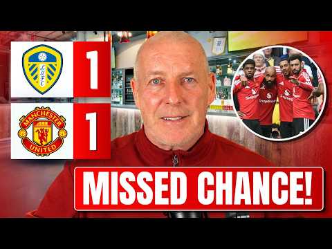 <strong>WE</strong> SHOULD'VE WON THAT! 😤 | Leeds 1-1 <strong>Man</strong> Utd Reaction
