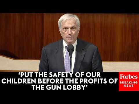 YouTube video thumbnail: Mark Desaulnier Demands Harsher Gun Restrictions After Minneapolis Catholic School Shooting