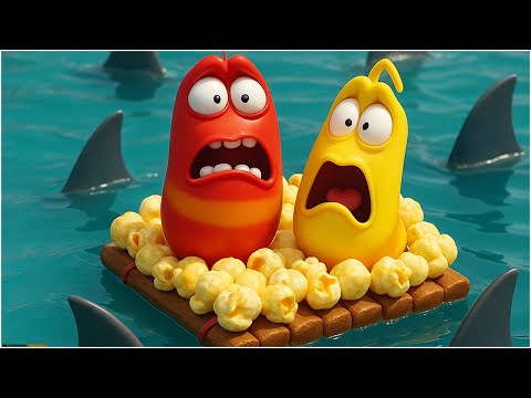 LARVA COMEDY 2025🐬SHARK | LARVA CARTOON TOP 25 EPISODE