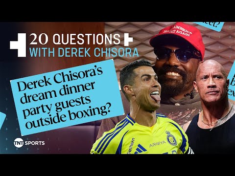 “Cristiano Ronaldo is the GOAT” 🐐 | 20 Questions with Derek Chisora 🥊