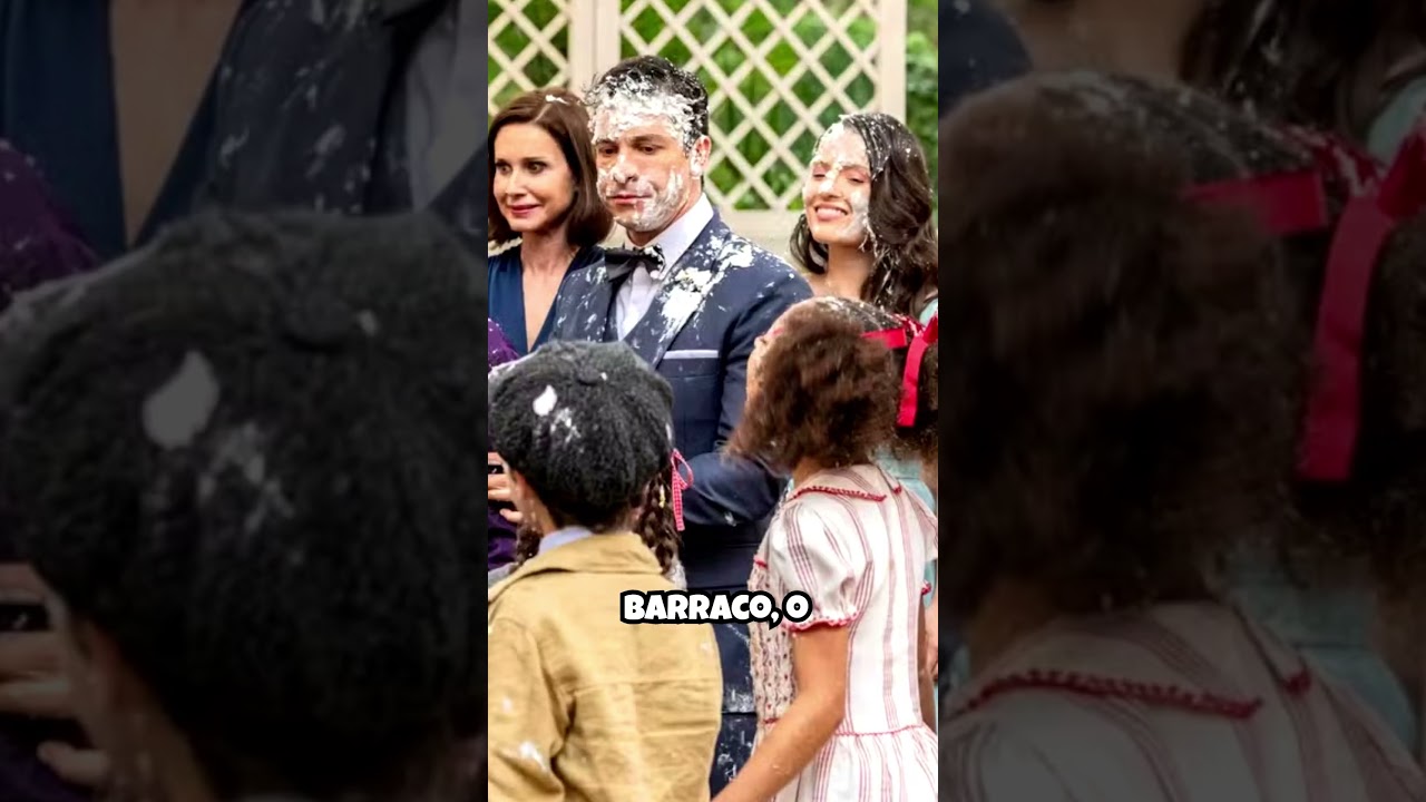 Êta Mundo Melhor!  casamento de Candinho e Dita tem guerra de bolo e barraco