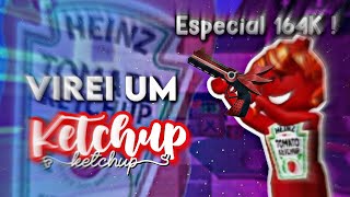 Virei um ketchup noob no MM2 🤣🍅 ( especial 164K 🥹❤️)
