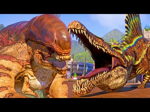 The Most Dangerous Mutant Dinosaur D REX! | Jurassic World Rebirth Dinosaurs!