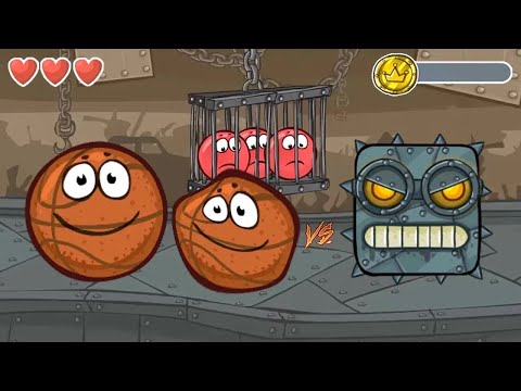Red Ball 4 - Basketball - All Levels - Mirror Mode - Forward to Backwards - Gameplay Volume 3