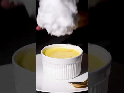 Would you try this Cotton Candy Creme Brulee hack? #shorts