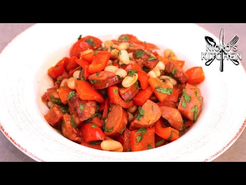 Chorizo Bean Stew | Budget Meals