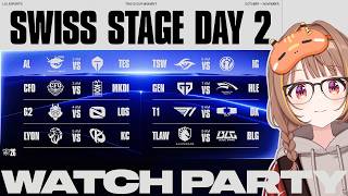Worlds 2026 | Swiss Stage Day 2 公式ウォッチパーティー！【ぶいすぽっ！/千燈ゆうひ】