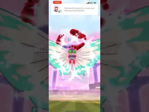 ホビーの動画サムネイル - ✨NEW Shiny GMAX Butterfree CAUGHT In Pokemon Go!✨ #shorts #pokemon