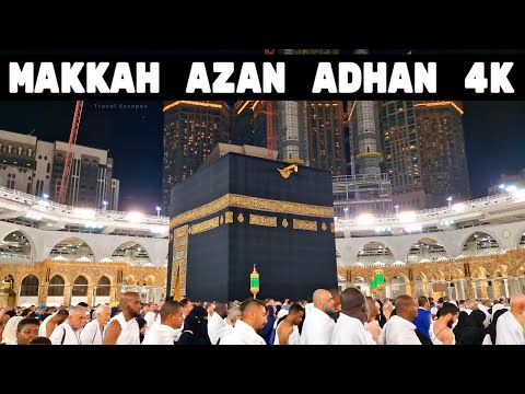 The Most Beautiful Azan Ever Makkah (Kaaba)