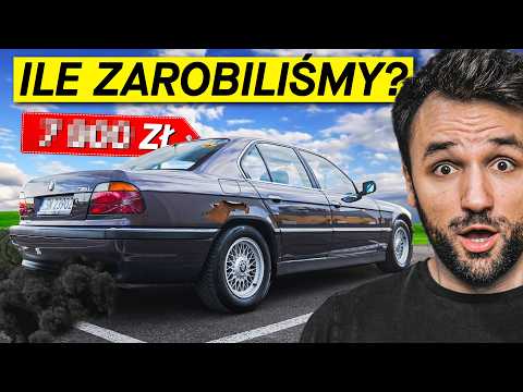 Kupiliśmy NAJTAŃSZE BMW 735i by na nim zarobić w 48h!