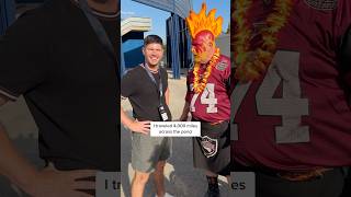 I traveled 4,000 miles to experience the American Football League Europe 🏈 #shorts