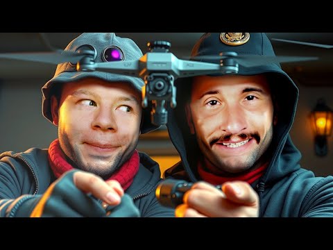 PRZEKLĘTY POLICYJNY DRON!!! | CRIME SIMULATOR #15@PAPAPLAGA​