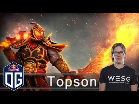 OG.Topson Ember Spirit Gameplay - Ranked Match - OG Dota 2.