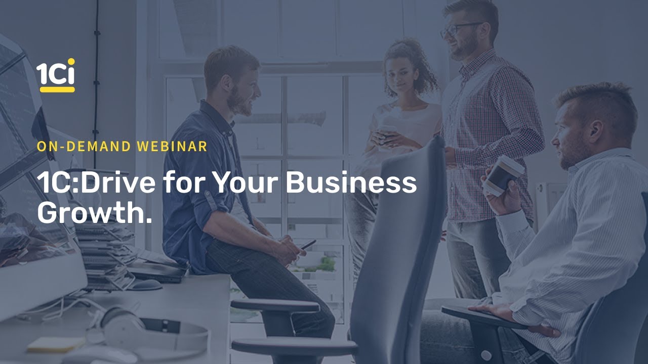 1Ci Webinar: 1C:Drive for Your Business Growth (August 1, 2019) | 8/9/2019

Find out how 1C:Drive, a flexible ERP solution for small businesses and medium enterprises, can improve performance by ...