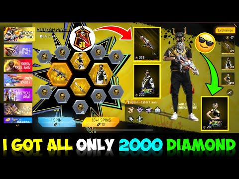 I GOT BOOYAH RING EVENT 😍 || FREE FIRE RING EVENT TODAY 💫 || BOOYAH 2024 RING EVENT🥳 #jkgamingyt