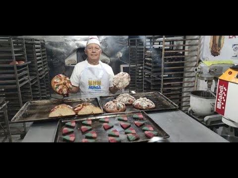 PAN DE MUERTO MEXICANO HECHO EN MÁQUINA