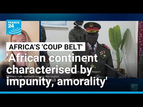 YouTube video thumbnail: All of Africa's Coup Leaders During the Past Five Years are Still in Power