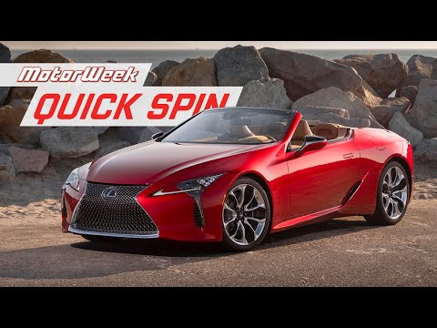 2022 Lexus LC 500 | MotorWeek Quick Spin