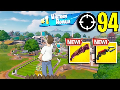 94 Elimination Solo Vs Squads "ZERO BUILD" Gameplay Wins (NEW! Fortnite CH6 SEASON 3 PS4 Controller)
