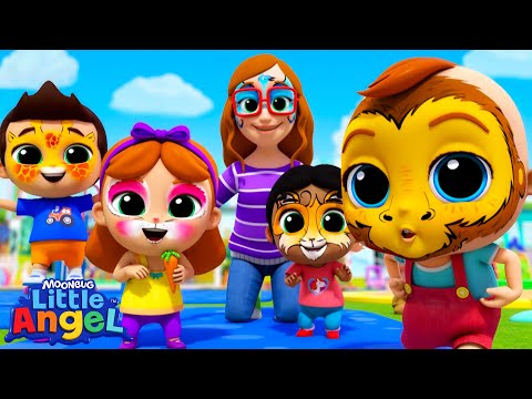 Let’s Pretend to Be Animals! | BABY JOHN™ Playtime Kids Songs & Nursery Rhymes | Little Angel