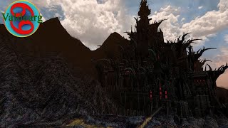 Minecraft : Chisel and Bits construction Emyn Duir