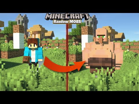Bertahan Hidup Menjadi Mob Random Di Minecraft