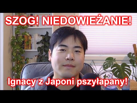 Szok! Ignacy z Japonii popełnia błędy ortograficzne!