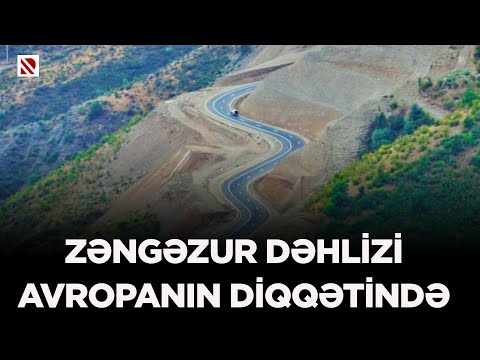 Zəngəzur dəhlizi Avropanın diqqətində