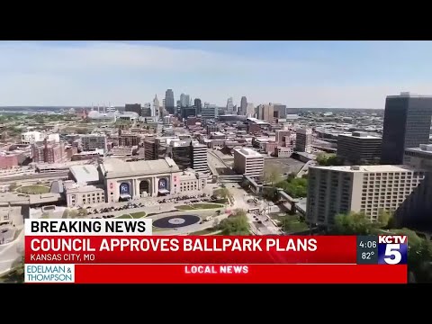 YouTube video thumbnail: Kansas City Council Approves Plan to Fund Baseball Stadium at Washington Square Park