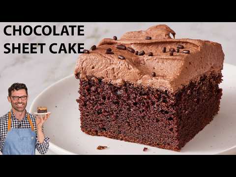 The BEST Chocolate Sheet Cake Recipe